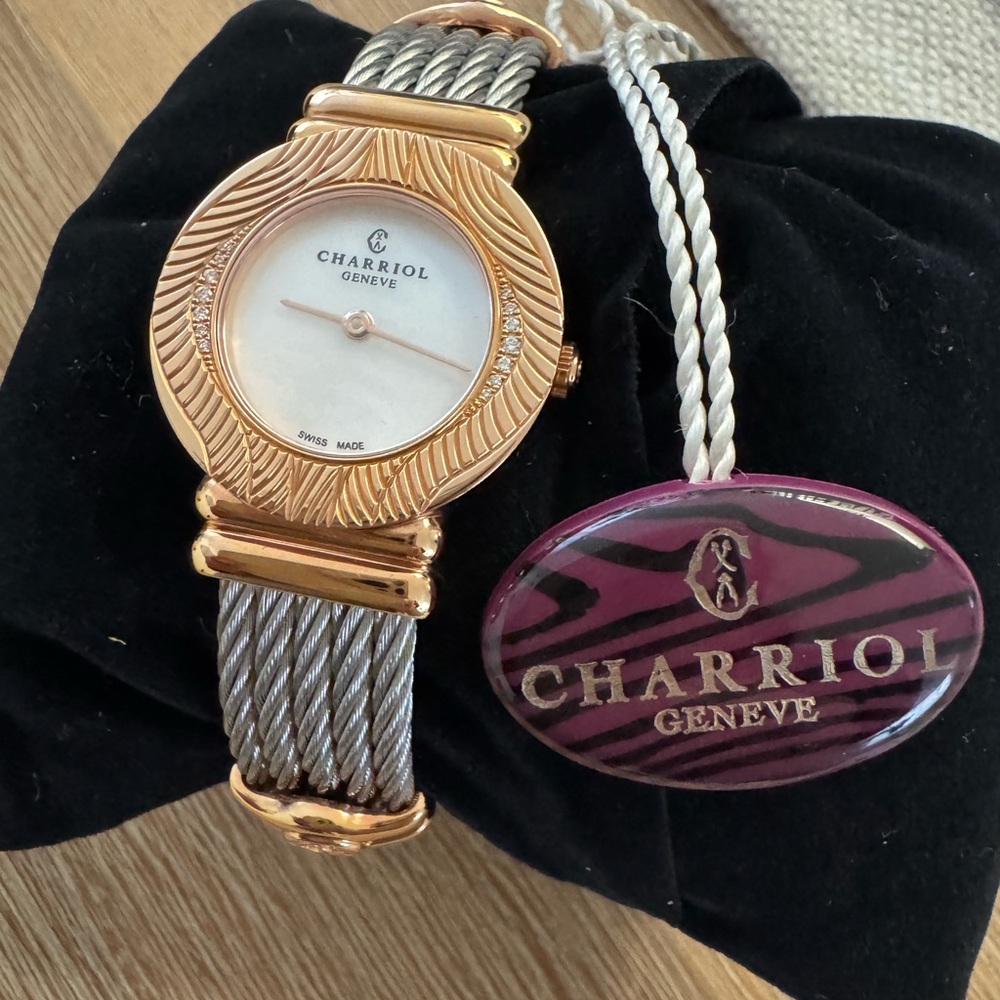 Charriol St Tropez Two-Tone Gold and Silver Women's Watch